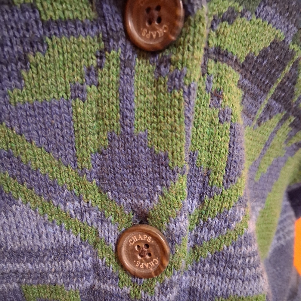 Chaps Multicolor Knit Vest - Picture 4 of 4